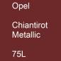 Preview: Opel, Chiantirot Metallic, 75L.